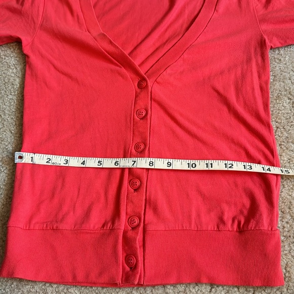 JUNIORS - V- Neck Cardigan - Size Large - Picture 10 of 11